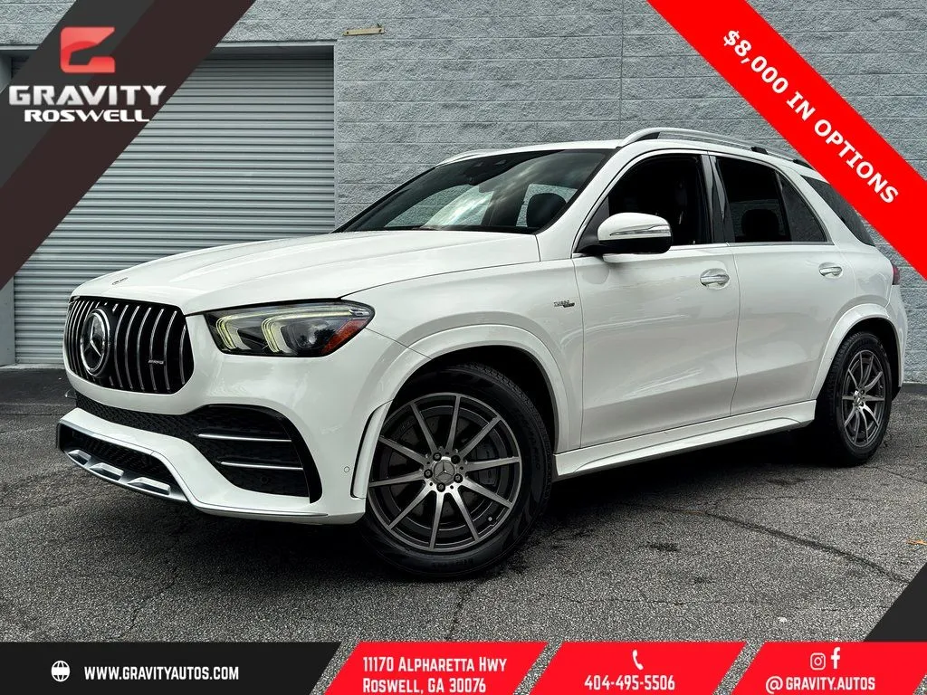 Black 2022 Mercedes-Benz GLE 53 AMG for sale in Roswell, GA