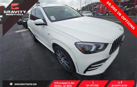 White 2022 Mercedes-Benz GLE 53 AMG for sale in Roswell, GA