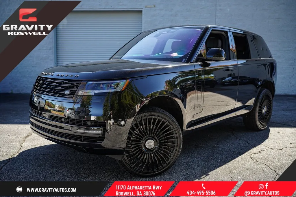 Black 2023 Land Rover Range Rover SE for sale in Roswell, GA