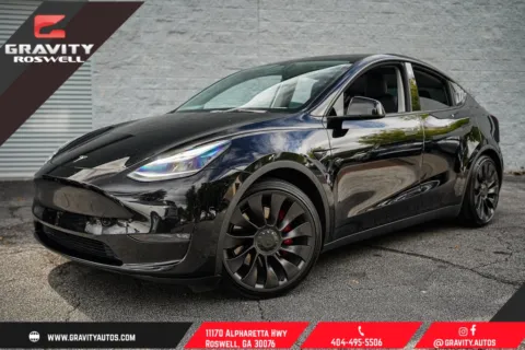 Black 2021 Tesla Model Y Performance for sale in Roswell, GA