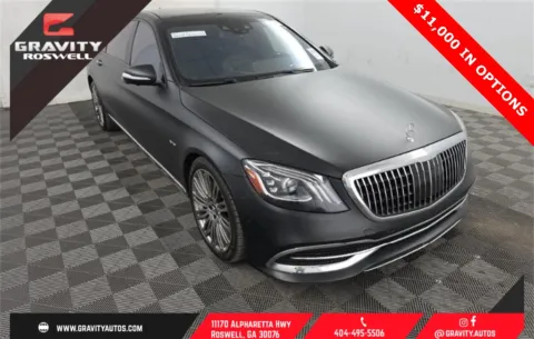 Black 2019 Mercedes-Benz S-Class Maybach S 650 for sale in Roswell, GA