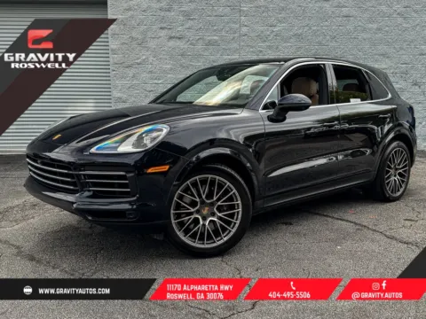 Blue 2022 Porsche Cayenne for sale in Roswell, GA