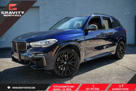 White 2021 BMW X5 M50i for sale in Roswell, GA