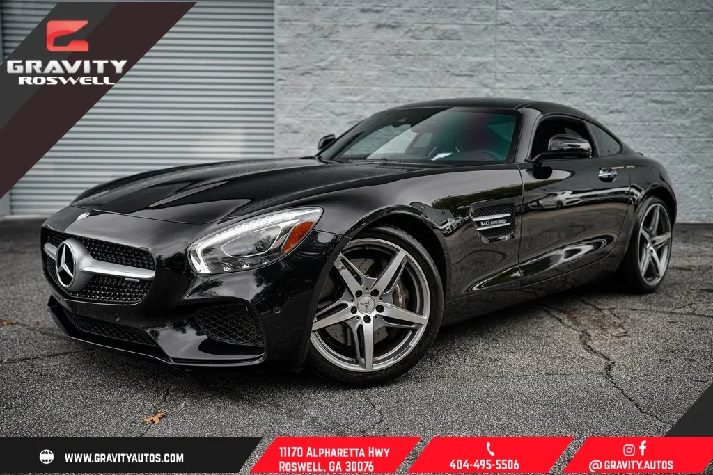 Black 2017 Mercedes-Benz AMG GT for sale in Roswell, GA