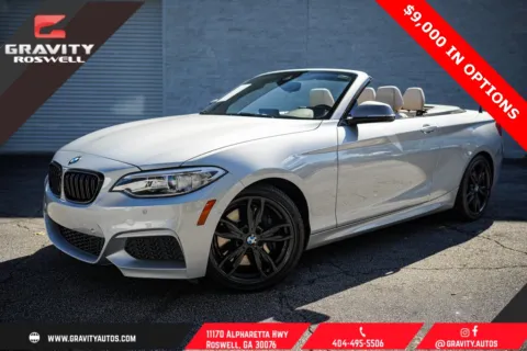 Silver 2017 BMW 2 Series M240i for sale in Roswell, GA