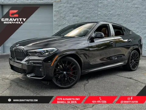Black 2023 BMW X6 xDrive40i for sale in Roswell, GA