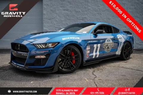 Blue 2020 Ford Mustang Shelby GT500 for sale in Roswell, GA