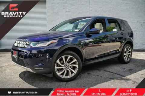 Blue 2022 Land Rover Discovery Sport SE for sale in Roswell, GA