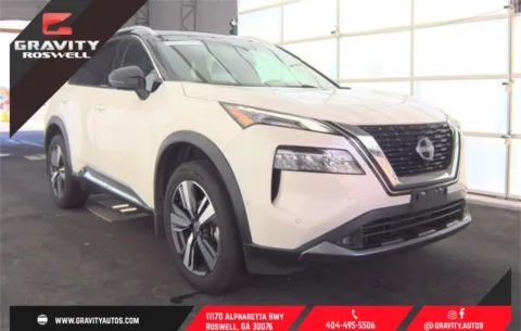 White 2022 Nissan Rogue SL for sale in Roswell, GA