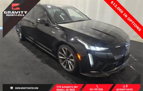 Black 2022 Cadillac CT5 V-Series for sale in Roswell, GA
