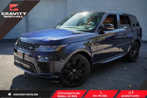 Blue 2019 Land Rover Range Rover Sport Supercharged for sale in Roswell, GA