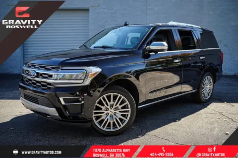Black 2023 Ford Expedition Platinum for sale in Roswell, GA
