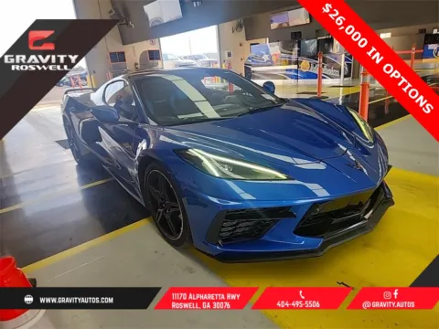 Blue 2020 Chevrolet Corvette Stingray for sale in Roswell, GA