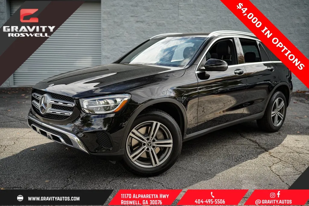 Black 2020 Mercedes-Benz GLC 300 for sale in Roswell, GA