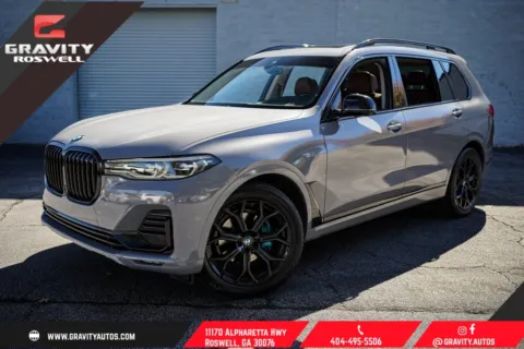 White 2022 BMW X7 xDrive40i for sale in Roswell, GA