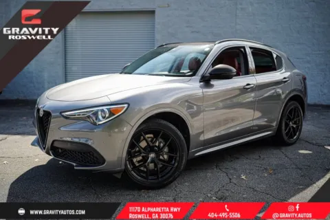 Gray 2021 Alfa Romeo Stelvio Ti for sale in Roswell, GA