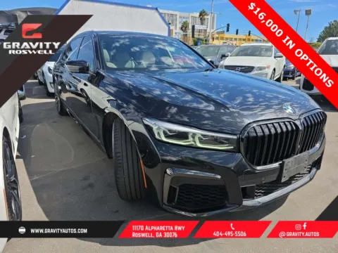 Black 2022 BMW 7 Series 740i for sale in Roswell, GA