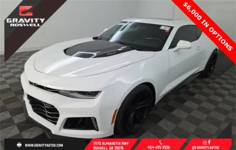 White 2019 Chevrolet Camaro ZL1 for sale in Roswell, GA
