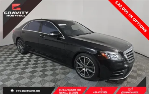 Black 2018 Mercedes-Benz S-Class S 450 for sale in Roswell, GA