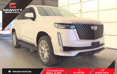 White 2024 Cadillac Escalade Premium Luxury for sale in Roswell, GA