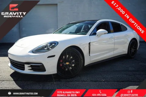 White 2018 Porsche Panamera 4 for sale in Roswell, GA