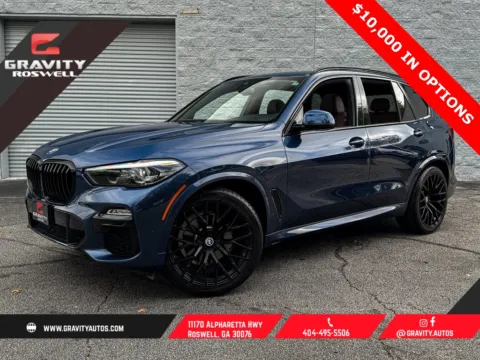 Blue 2020 BMW X5 sDrive40i for sale in Roswell, GA