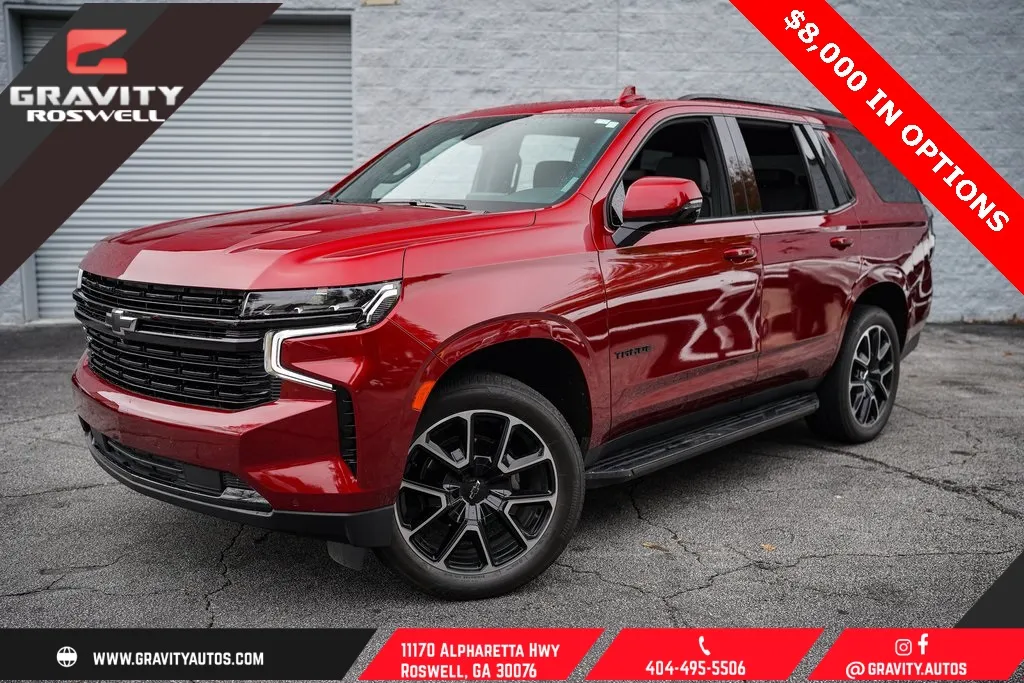 Red 2024 Chevrolet Tahoe RST for sale in Roswell, GA