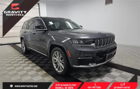 Gray 2022 Jeep Grand Cherokee L Summit for sale in Roswell, GA