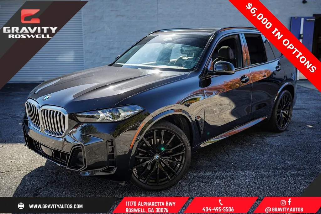Black 2024 BMW X5 sDrive40i for sale in Roswell, GA