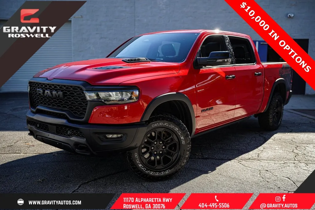 Red 2025 Ram 1500 Rebel for sale in Roswell, GA