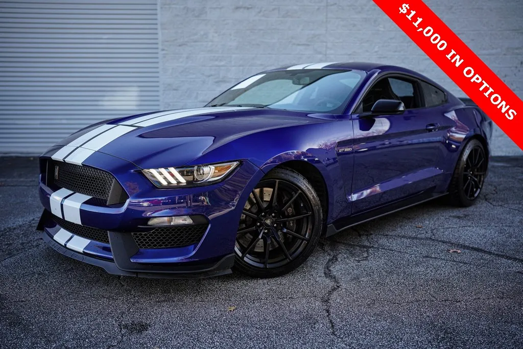 Blue 2016 Ford Mustang Shelby GT350 for sale in Roswell, GA