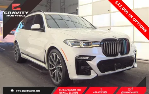 White 2022 BMW X7 M50i for sale in Roswell, GA