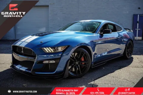 Blue 2021 Ford Mustang Shelby GT500 for sale in Roswell, GA