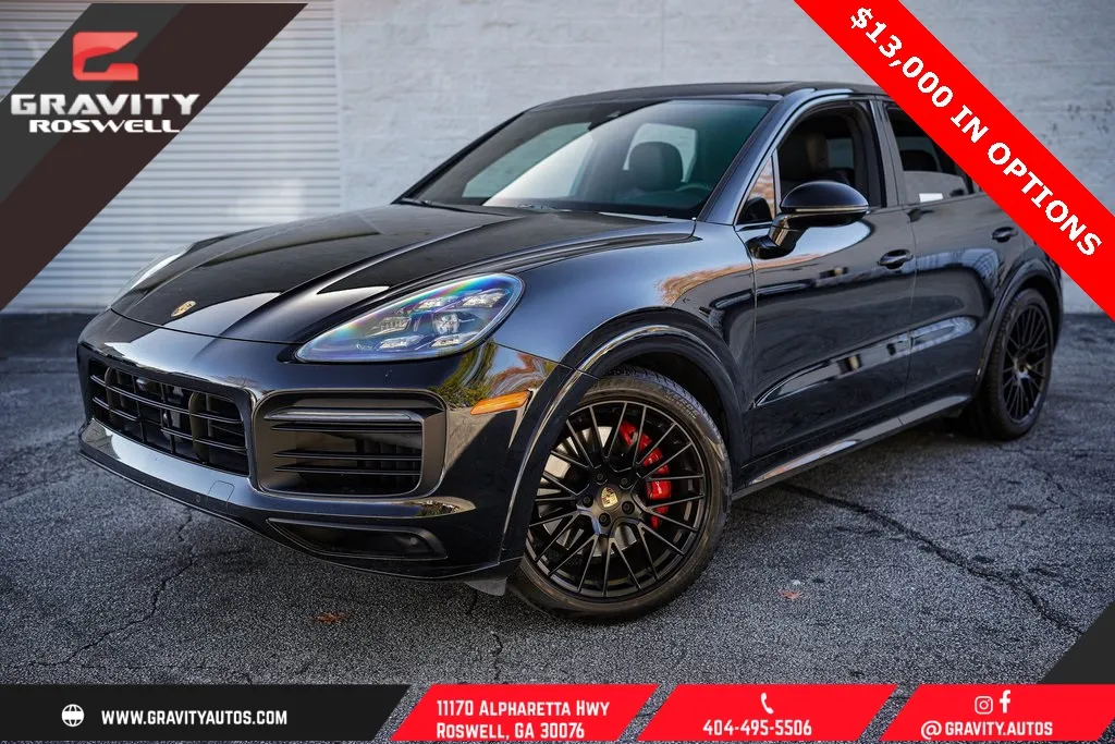 Black 2022 Porsche Cayenne GTS for sale in Roswell, GA