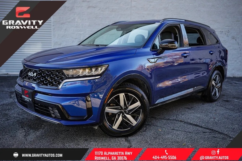 Blue 2023 Kia Sorento EX for sale in Roswell, GA