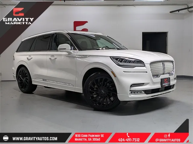 White 2021 Lincoln Aviator Reserve for sale in Marietta, GA