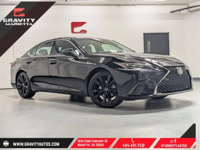 Black 2023 Lexus ES 350 F Sport for sale in Marietta, GA