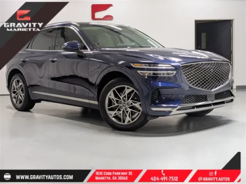 Blue 2022 Genesis GV70 2.5T for sale in Marietta, GA