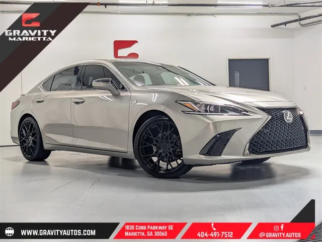 Silver 2021 Lexus ES 350 F Sport for sale in Marietta, GA
