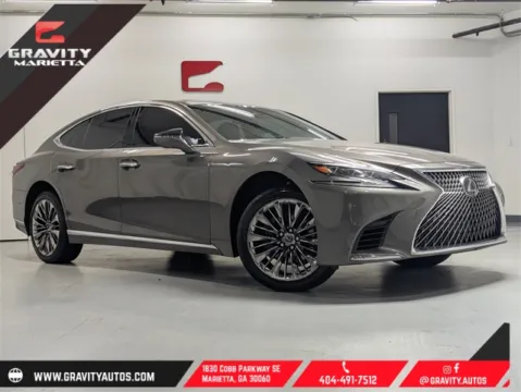 Gray 2018 Lexus LS 500 F Sport for sale in Marietta, GA