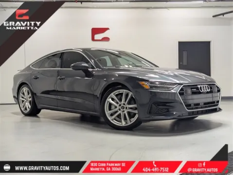 Gray 2022 Audi A7 55 Premium Plus for sale in Marietta, GA