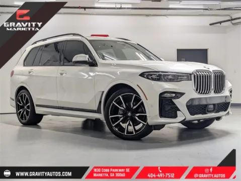 White 2022 BMW X7 xDrive40i for sale in Marietta, GA