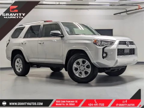 Silver 2023 Toyota 4Runner SR5 Premium for sale in Marietta, GA