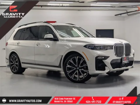 White 2019 BMW X7 xDrive50i for sale in Marietta, GA