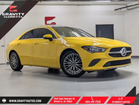 Yellow 2020 Mercedes-Benz CLA 250 for sale in Marietta, GA