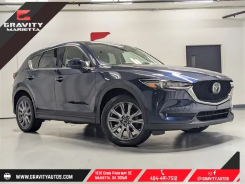 Blue 2019 Mazda CX-5 Grand Touring for sale in Marietta, GA