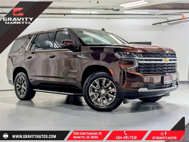Red 2022 Chevrolet Tahoe LT for sale in Marietta, GA
