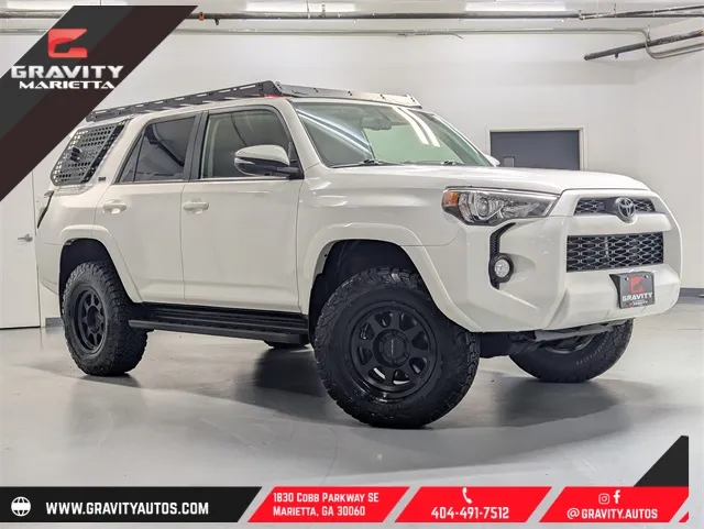 White 2018 Toyota 4Runner SR5 Premium for sale in Marietta, GA