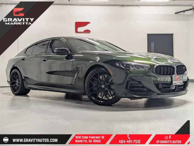 Green 2023 BMW 8 Series M850i xDrive Gran Coupe for sale in Marietta, GA