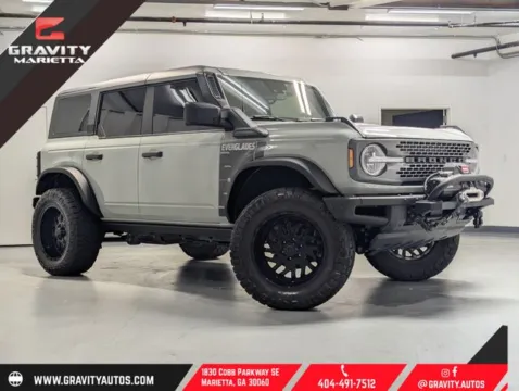 Gray 2022 Ford Bronco Everglades for sale in Marietta, GA